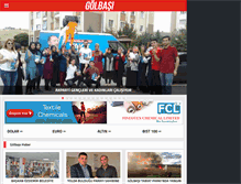 Tablet Screenshot of golbasihaber.com